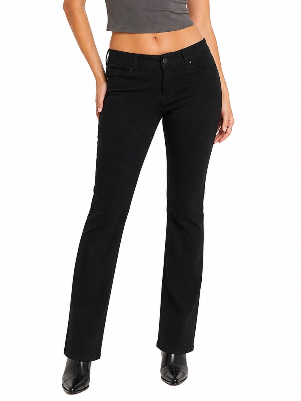 White House Black Market Pants Womens 8 Reg Slim Leg Black